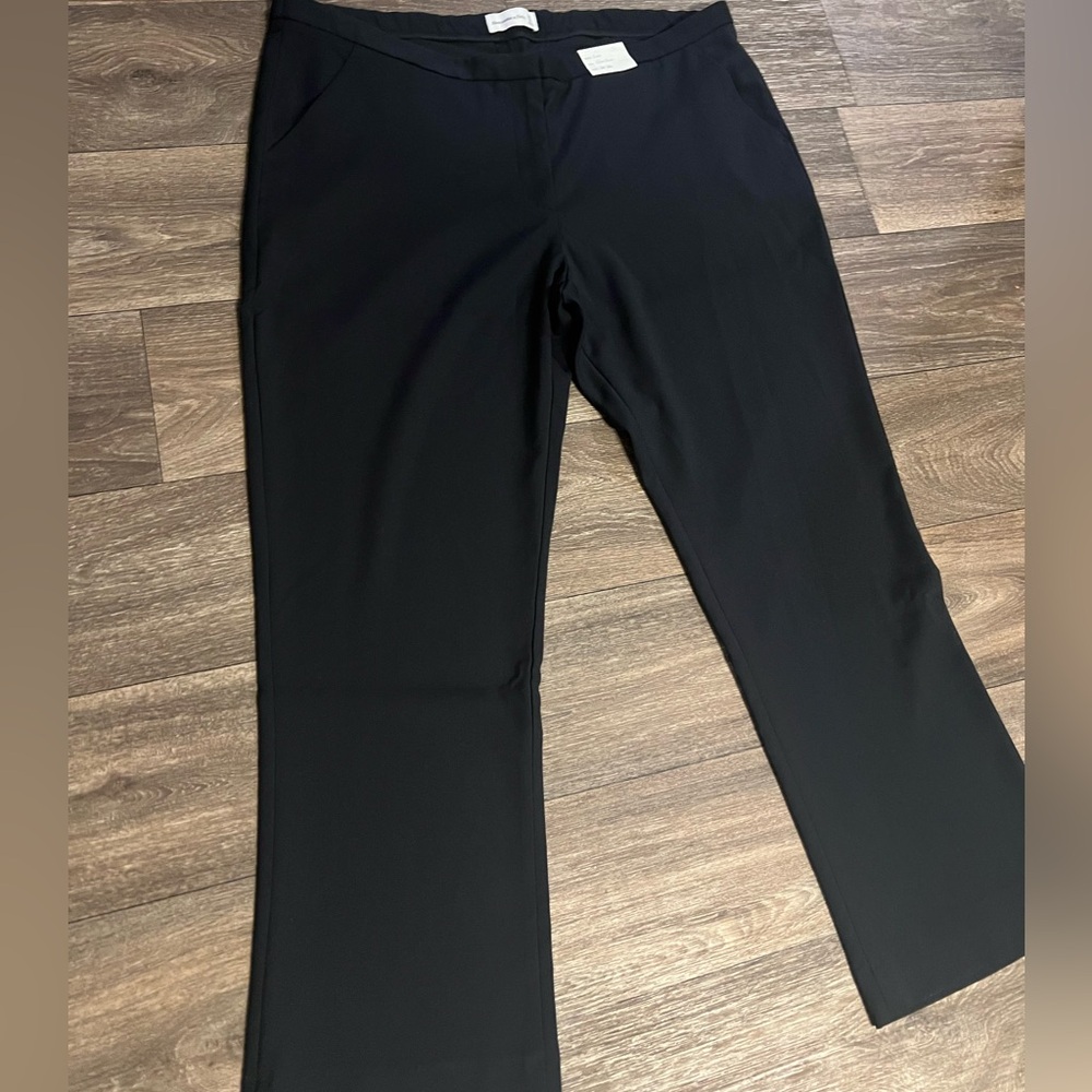 Abercrombie & Fitch Black Low Rise Slim Boot Pants Trousers Size 18